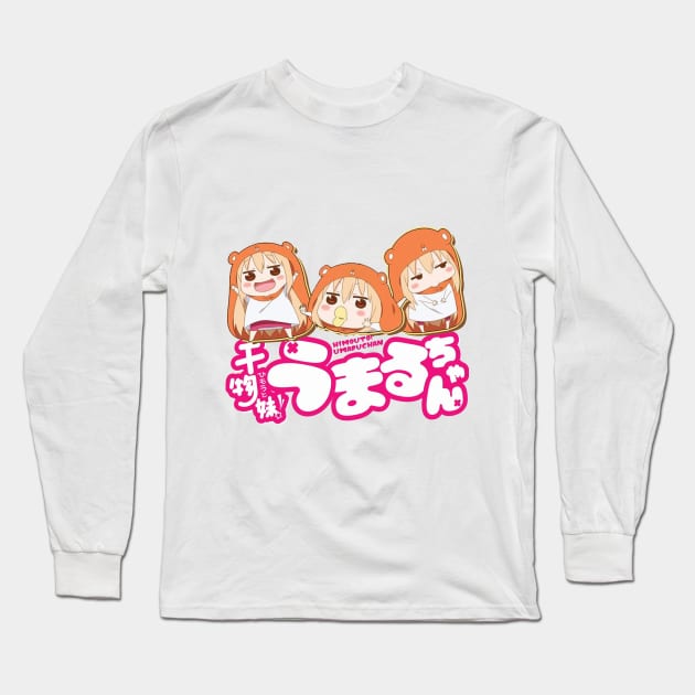 Umaru Trio Long Sleeve T-Shirt by cutie_eyes